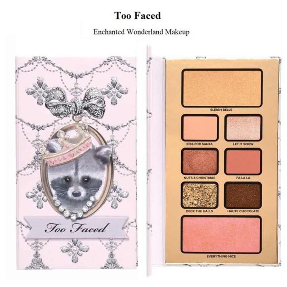 Too Faced limited edition palette enchanted wonderland Raccoon